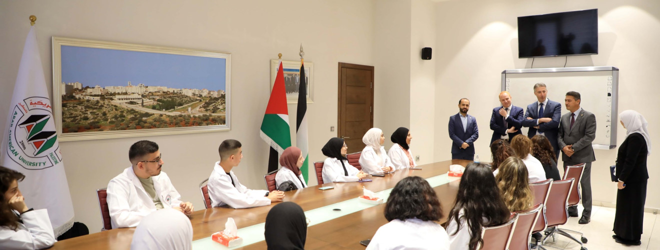 The Arab American University and Augusta Victoria Hospital have signed an agreement to train students