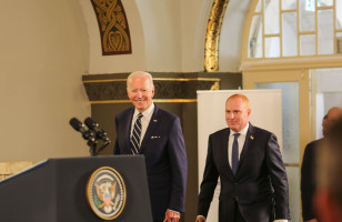 الرئيس الأمريكي جو بايدن يزور مستشفى الأوغستا فيكتوريا &ndash; المُطّلع في القدس الشرقية